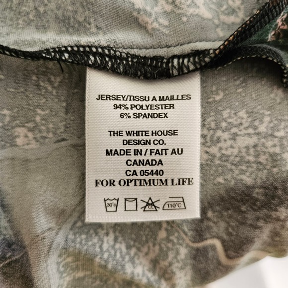 NWT SYMPLI Go to Classic T-Shirt Relax 3/4 Sleeve Abstract Floral Sz 10 - Picture 12 of 16